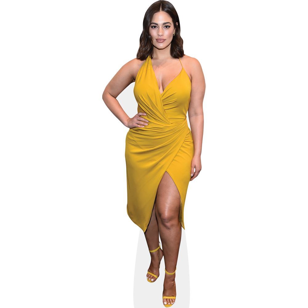 Ashley Graham (Yellow Dress) a grandezza naturale