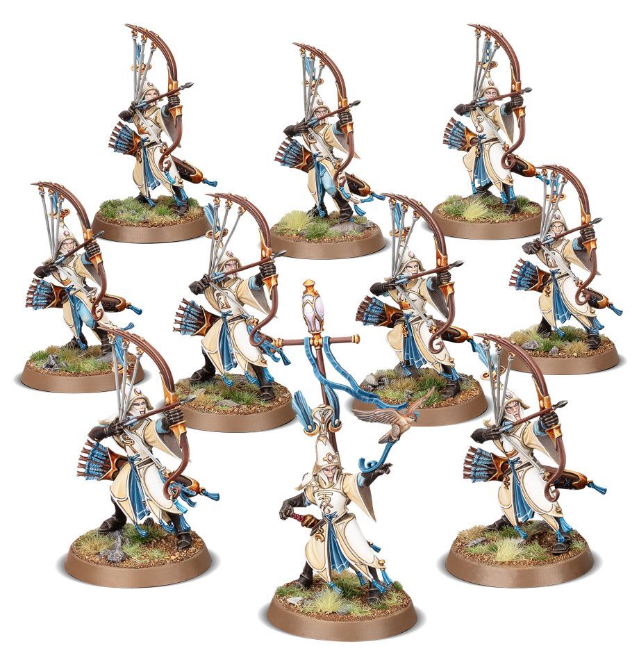 Age of Sigmar - Lumineth Realm-lords - Vanari Auralan Sentinels