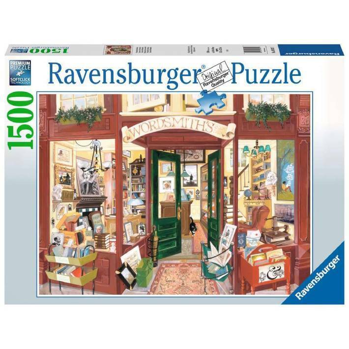 Puzzle Elisa Della Piana: Libreria di Word Smith - 1500 pz - Ravensburger 16821