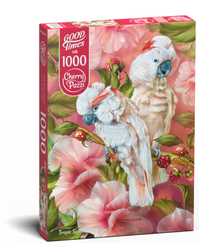 Puzzle 1000 elementów. Kakadu, duch tropików