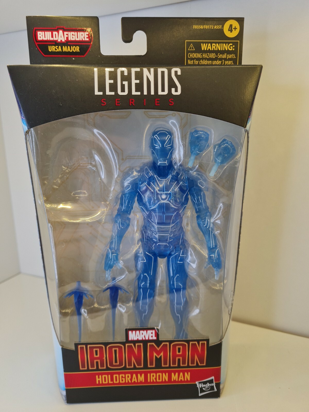 HASBRO - MARVEL LEGENDS : SERIE IRON MAN : HOLOGRAM IRON MAN - no BAF