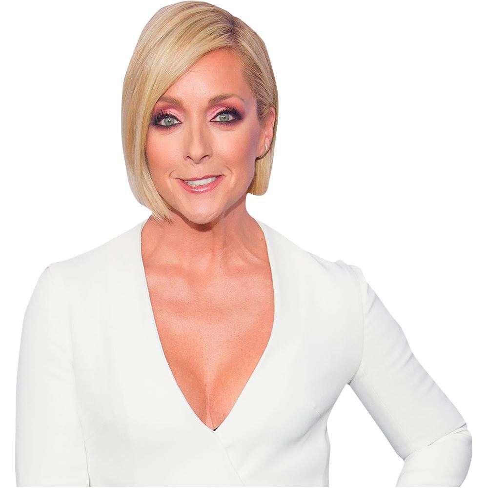 Jane Krakowski (White Dress) Half Body Buddy Cutout