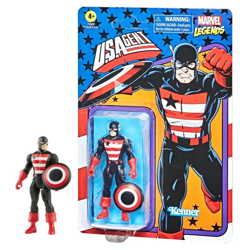 MARVEL Legends Retro US AGENT Action Figure 10 cm by HASBRO