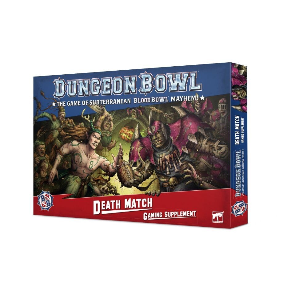 DEATH MATCH gaming supplement DUNGEON BOWL espansione WARHAMMER età 12+