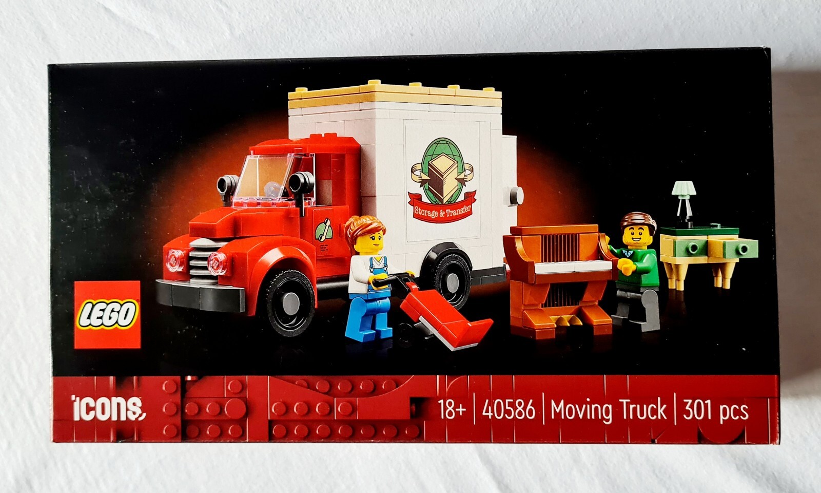 LEGO 40586 -  FURGONE DEI TRASLOCHI - LEGO ICONS - MISB - NUOVO SIGILLATO