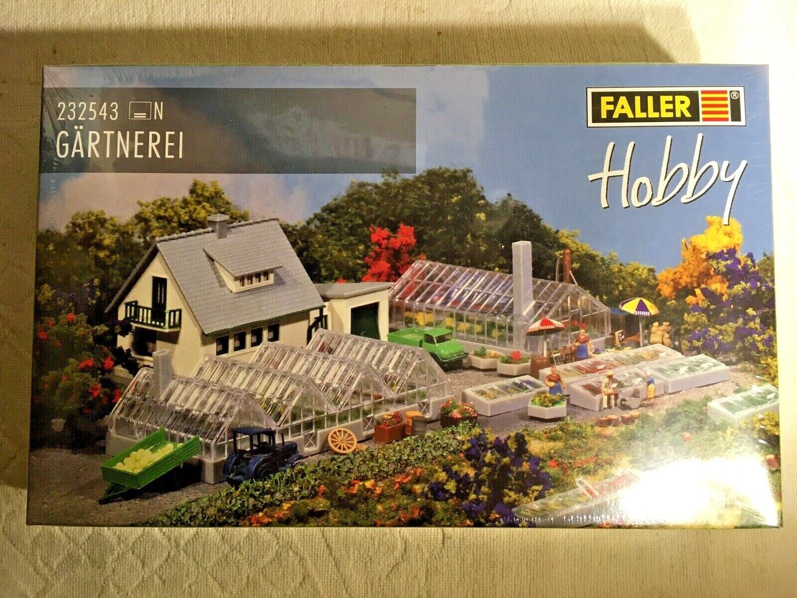 FALLER 232543 N GARTNEREI NUOVO  / NEU  - OVP / IMBALLATO  - GARTENBAUBETRIER