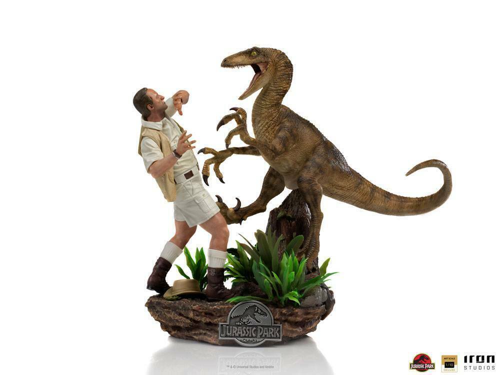 JURASSIC PARK - Clever Girl 1/10 Deluxe Art Scale Statue Iron Studios