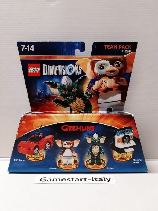 LEGO DIMENSIONS TEAM PACK 71256 - GREMLINS R.C.RACER GIZMO STRIPE - NUOVO NEW