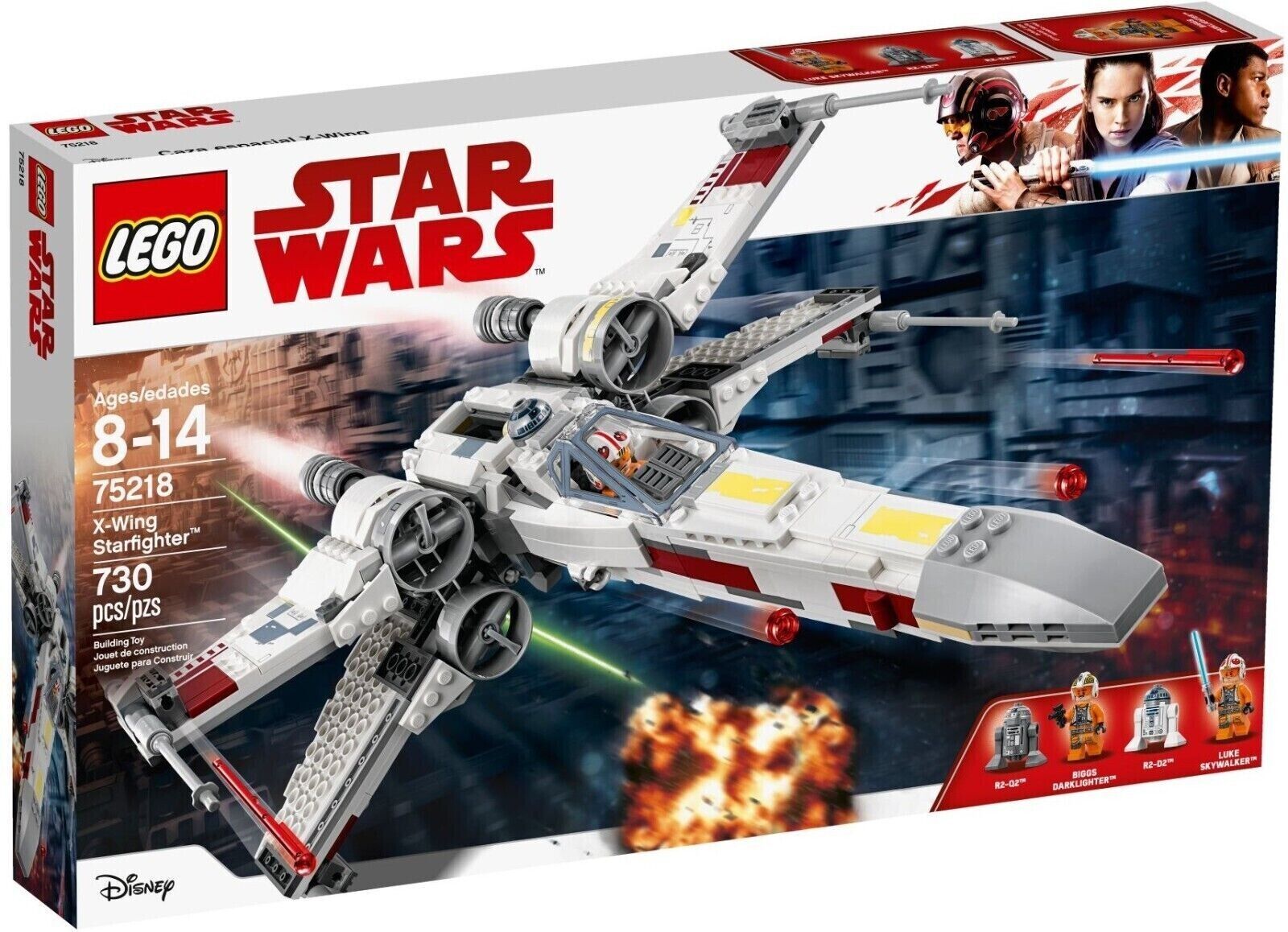 LEGO X-Wing Starfighter 75218 set serie Star Wars nuovo sigillato ritirato