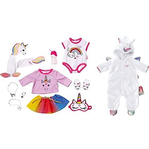 BABY born Great Value Set Einhorn 43cm, 103009001 (n8N)