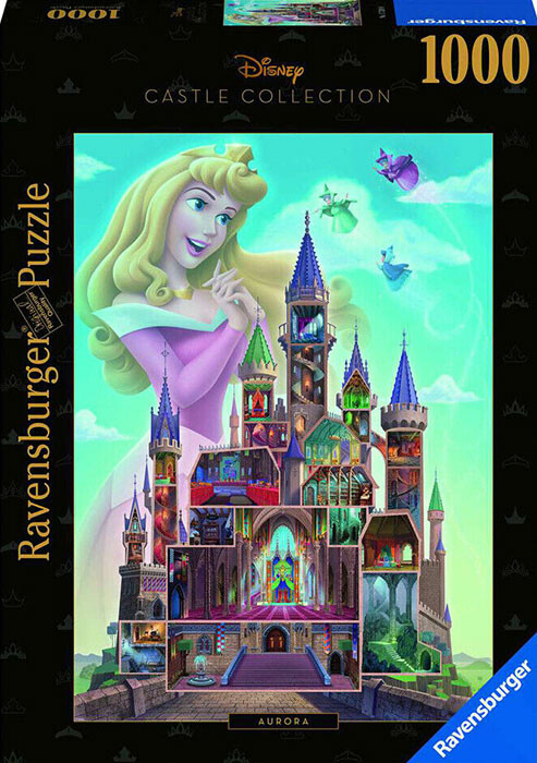 Puzzle 1000pz Disney Princess Aurora Castle Collection
