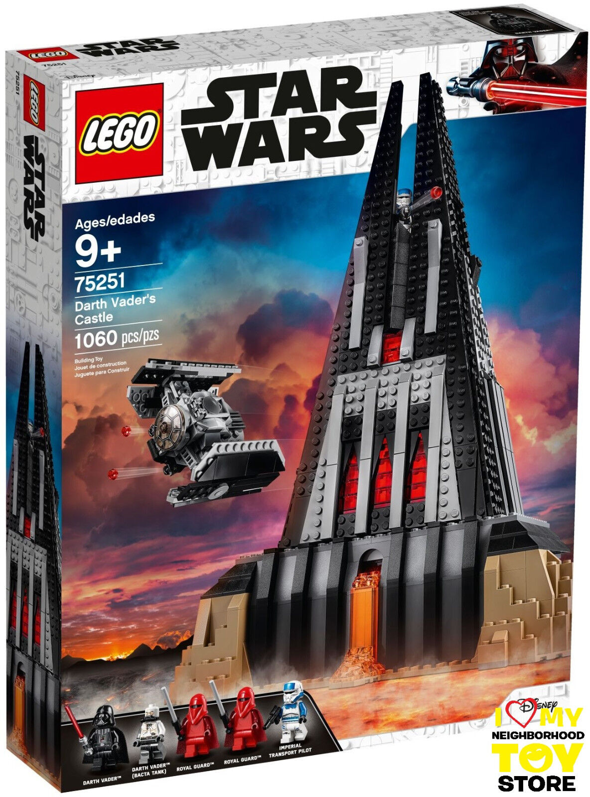 RETIRED - LEGO 75251 STAR WARS™ CASTELLO DARTH VADER™ 'S CASTLE (2018) - MISB