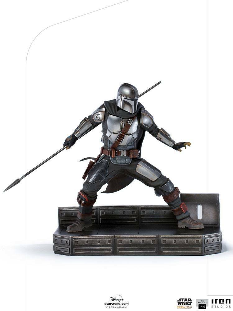 STAR WARS - Mandalorian 1/10 Deluxe BDS Art Scale Statue Iron Studios