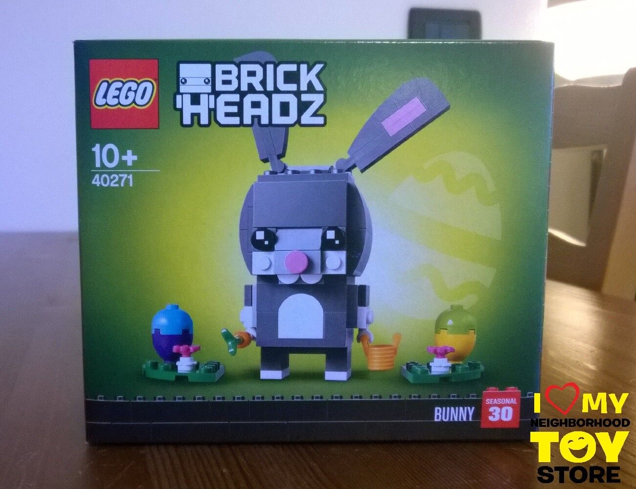 IN STOCK - LEGO 40271 BRICKHEADZ SEASONAL CONIGLIETTO EASTER BUNNY (2018) - MISB