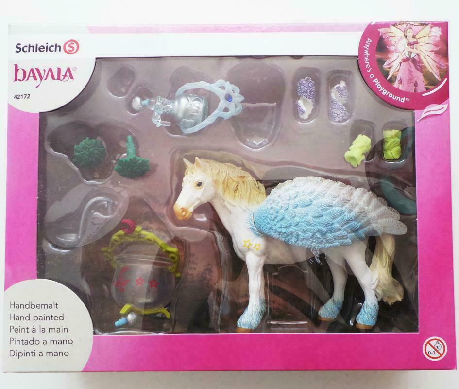 Scatola Schleich Balaya 42172 Grande Kit Da Medico Cura Pegasus