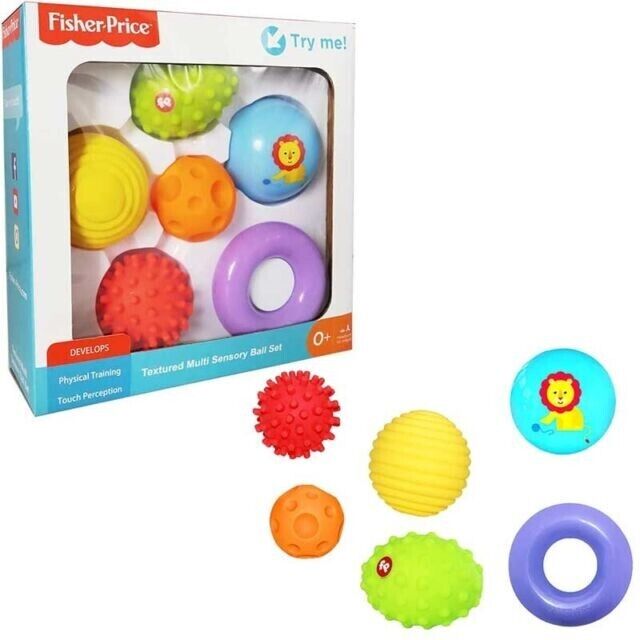 FISHER PRICE SET ATTIVITA' SENSORIALE 6 IN 1