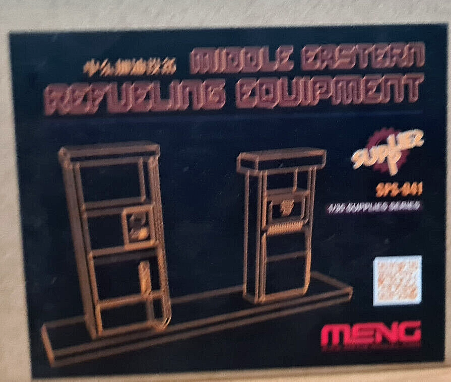 Pompe Carburante Medio Oriente Middle Eastern Refueling  Meng Kit SPS-041  1:35