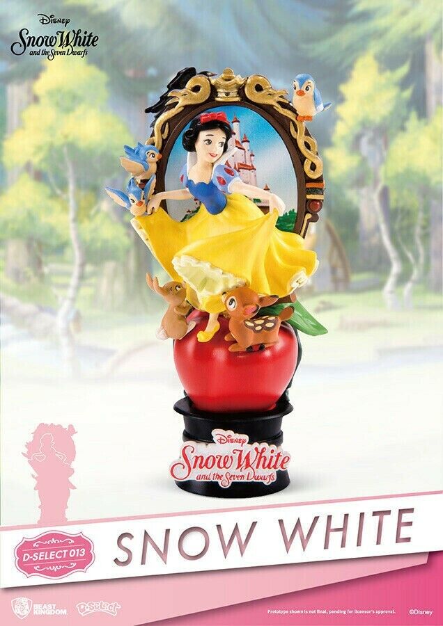 Biancaneve e i sette nani - D-Select PVC Diorama 15 cm - Diorami Disney - Nuovo