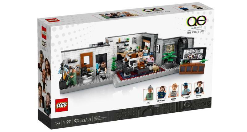 LEGO CREATOR EXPERT - QUEER EYE, SERIE TV STATUNITENSE ESCL.SPECIALISTI