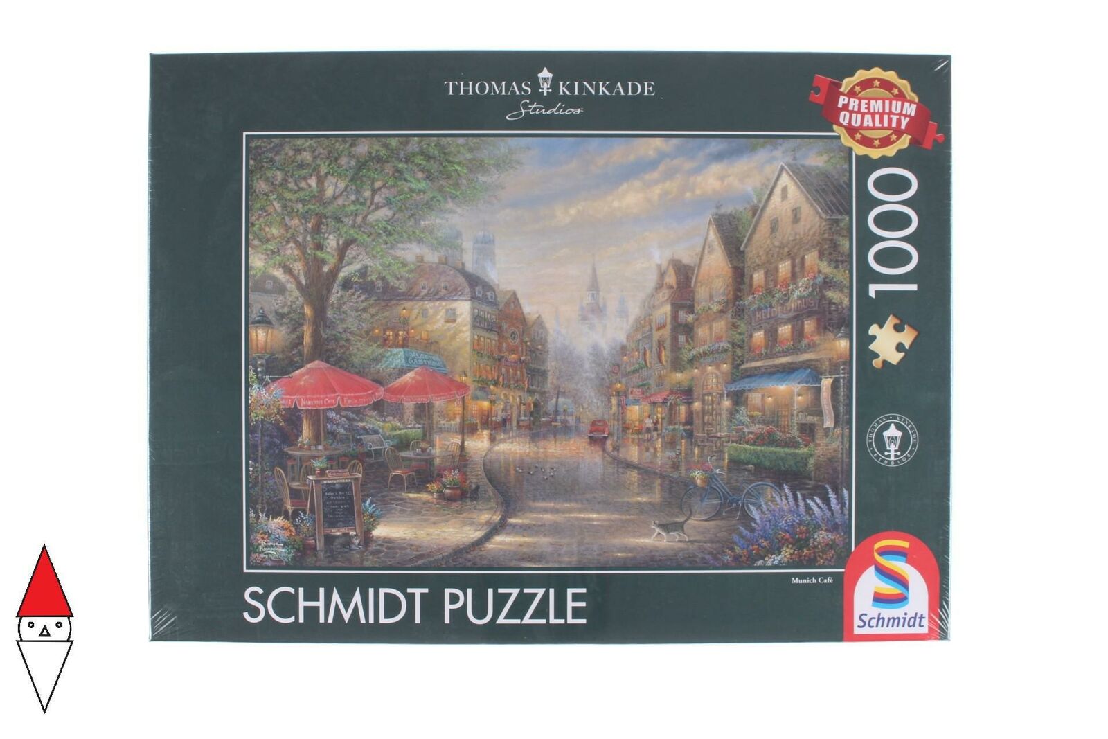 PUZZLE PAESAGGI SCHMIDT CITTA KINKADE CAFE IN MUNICH 1000 PZ