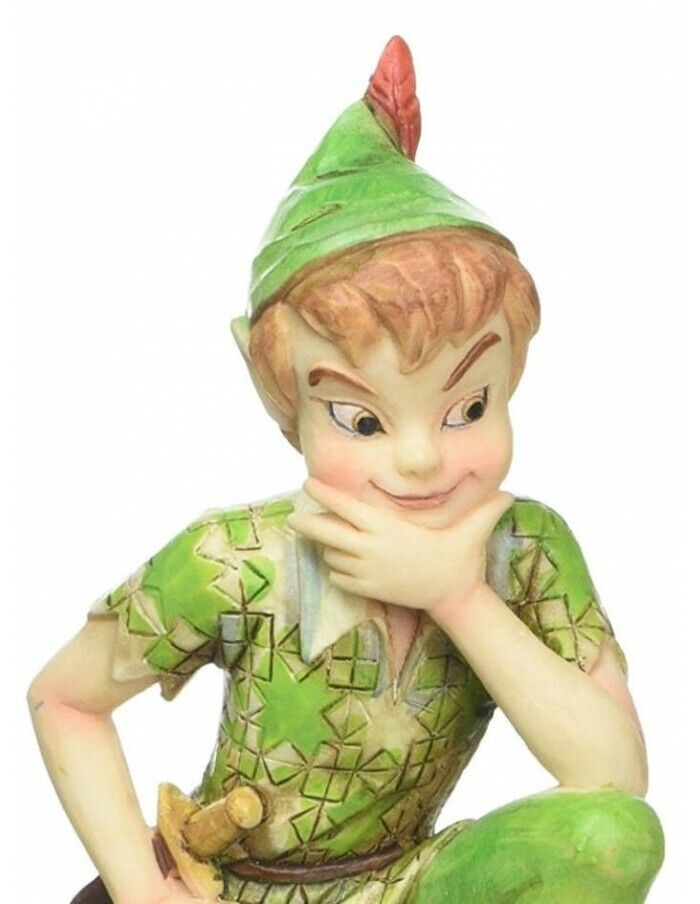 DISNEY TRADITIONS ENESCO - PETER PAN RESIN FIGURE "CHILDHOOD CHAMPION" NEW