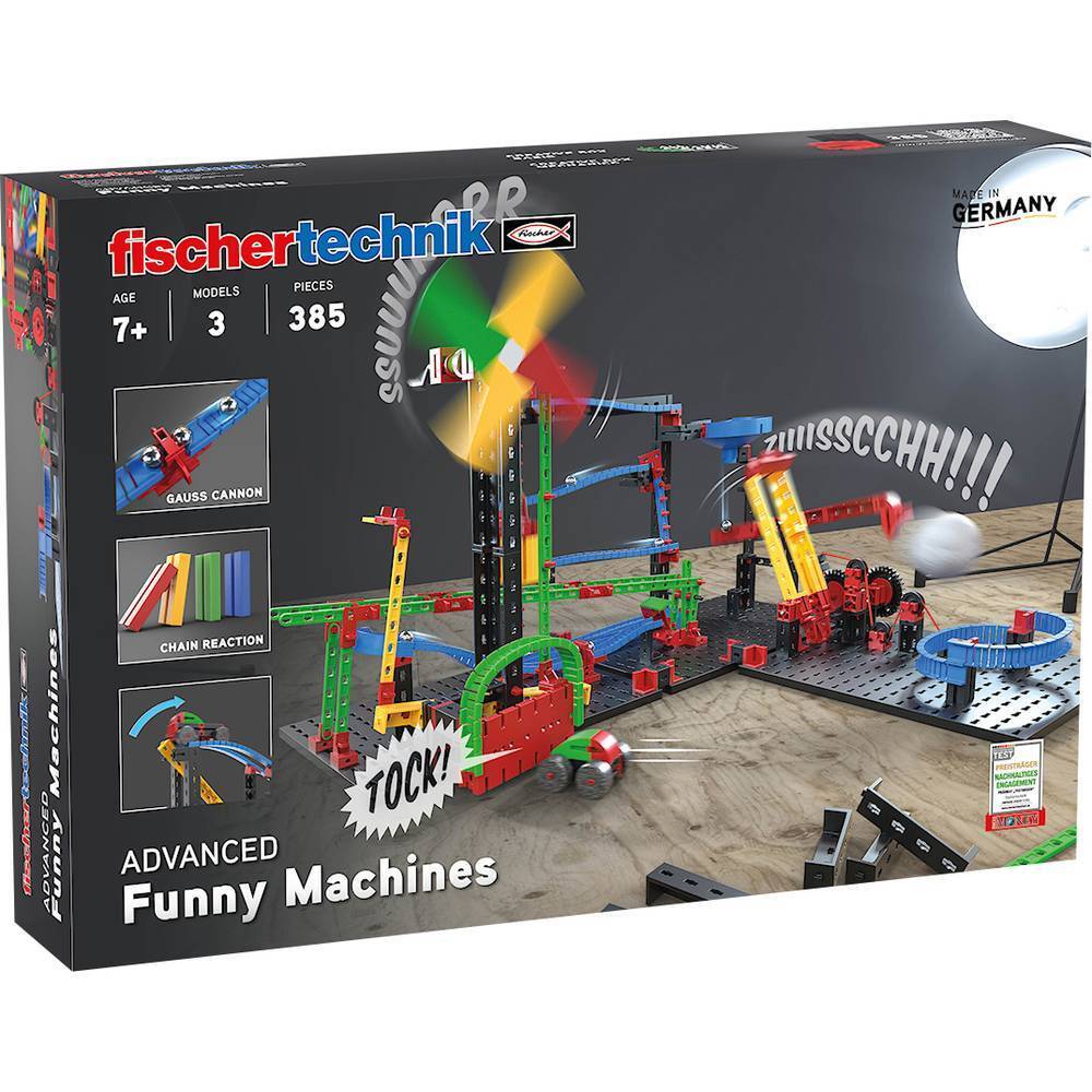 fischertechnik 551588 ADVANCED Funny Machines - Kettenreaktion Kit da costruire