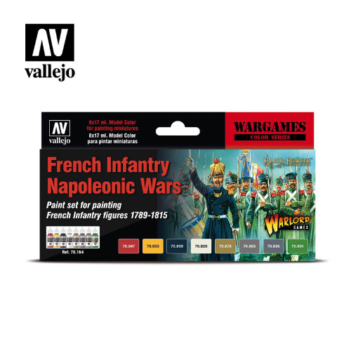Vallejo Paint Set French infantry Napoleonic Wars