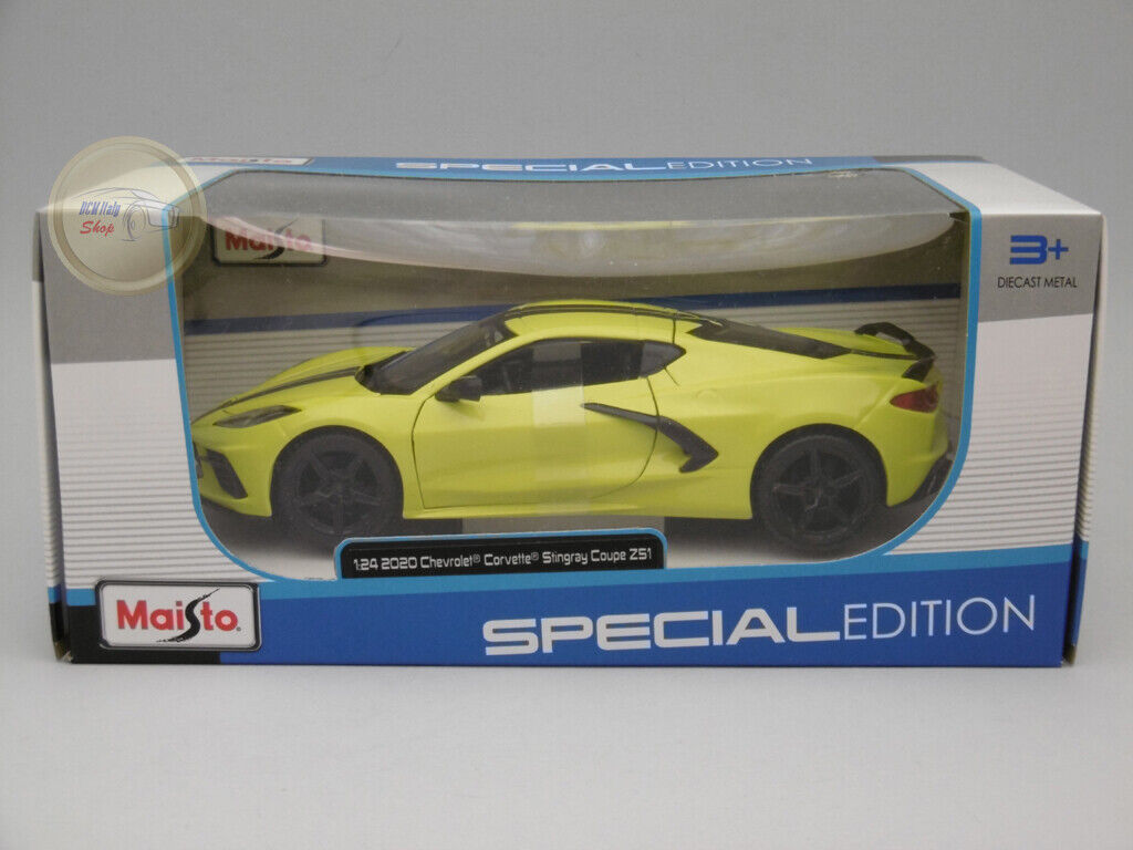 Chevrolet Corvette Stingray Coupé Z51 (2020) - Maisto 1:24 - MA31527YE