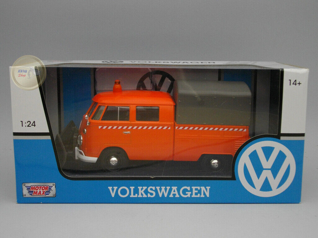 Volkswagen Type 2 (T1) "Snow Plow" - Motormax 1:24 - MX79593SP