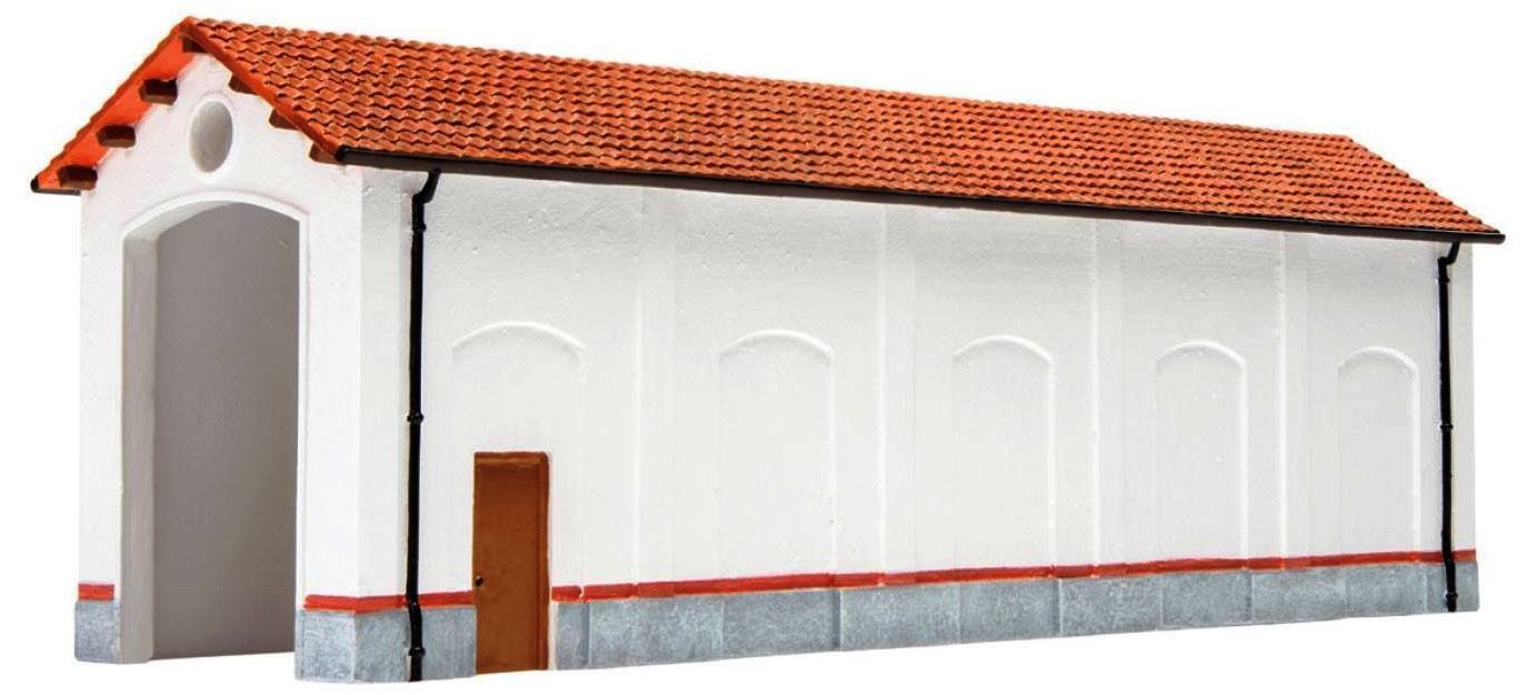 HC8061 Hornby Rivarossi HO Rimessa tipo FS per una locomotiva scala 1:87