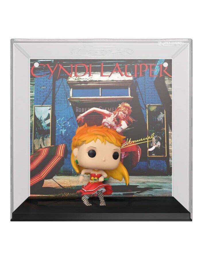 FUNKO POP MUSIC ROCKS CINDY LAUPER COVER ALBUMS 32 VINYL FIGURE NEW!