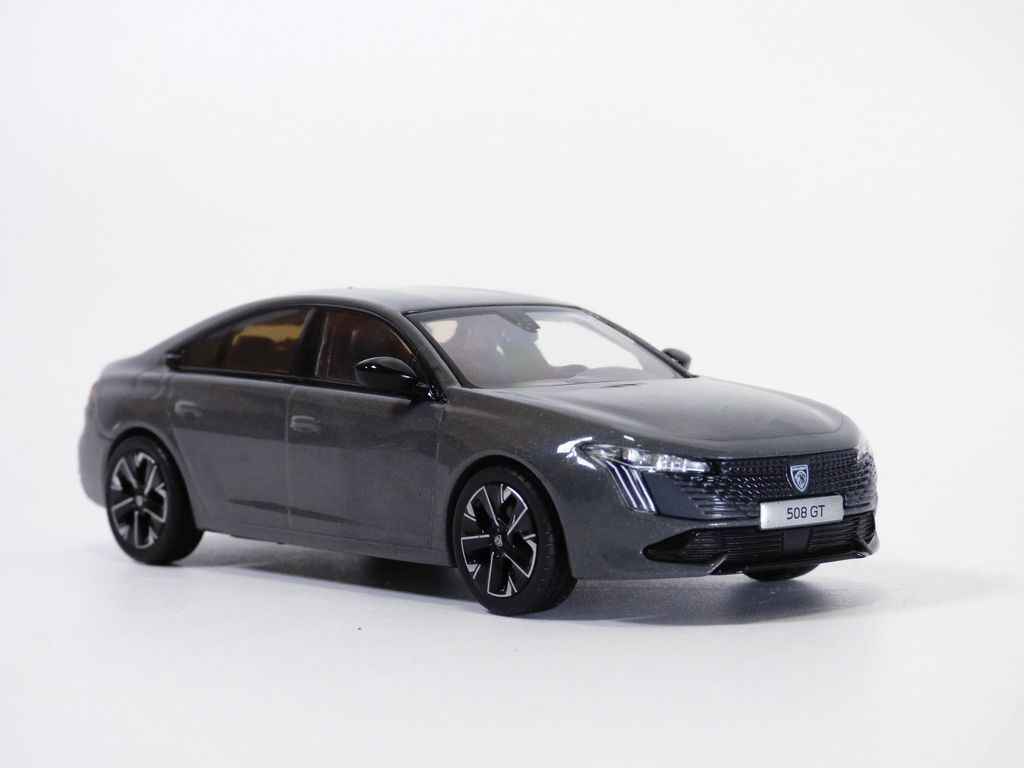 PEUGEOT 508 GT Hybrid gris Selenium 2023 1/43