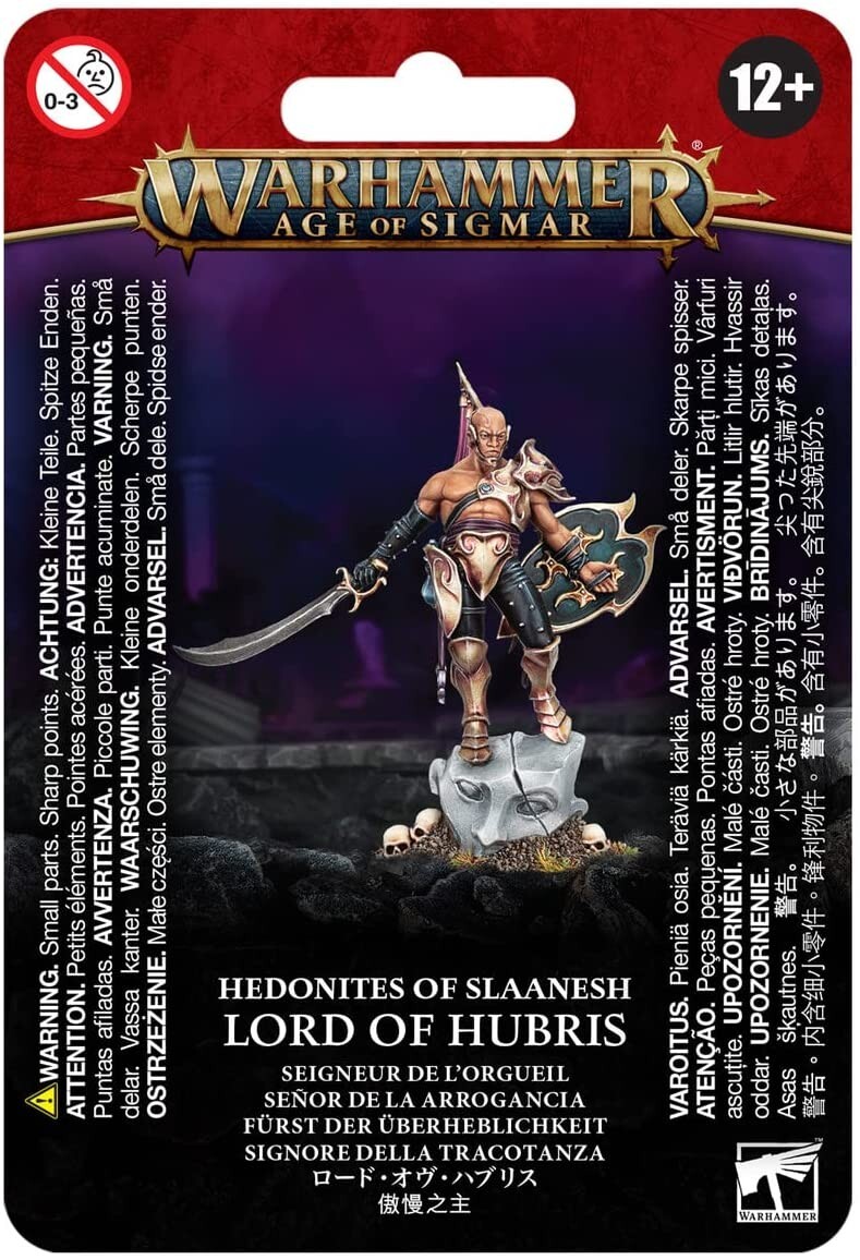 LORD OF HUBRIS miniatura in plastica HEDONITES OF SLAANESH warhammer AGE OF SIGM