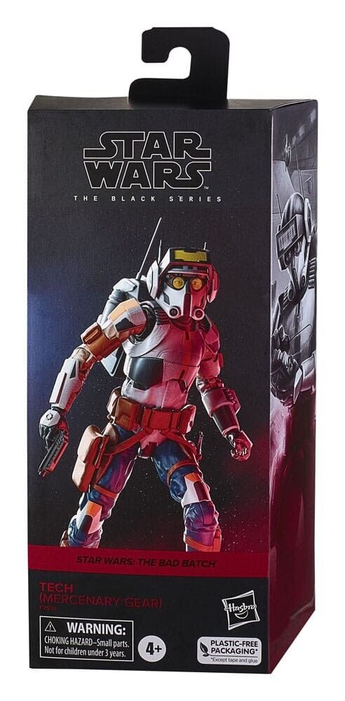 Action Figure Star Wars The Bad Batch Tech Mercenary Gear Black Series