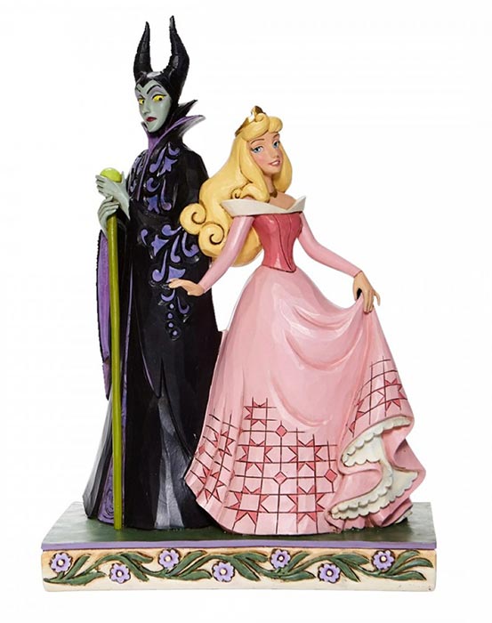 Disney La Bella Addormentata Aurora E Malefica Statue DISNEY TRADITIONS ENESCO