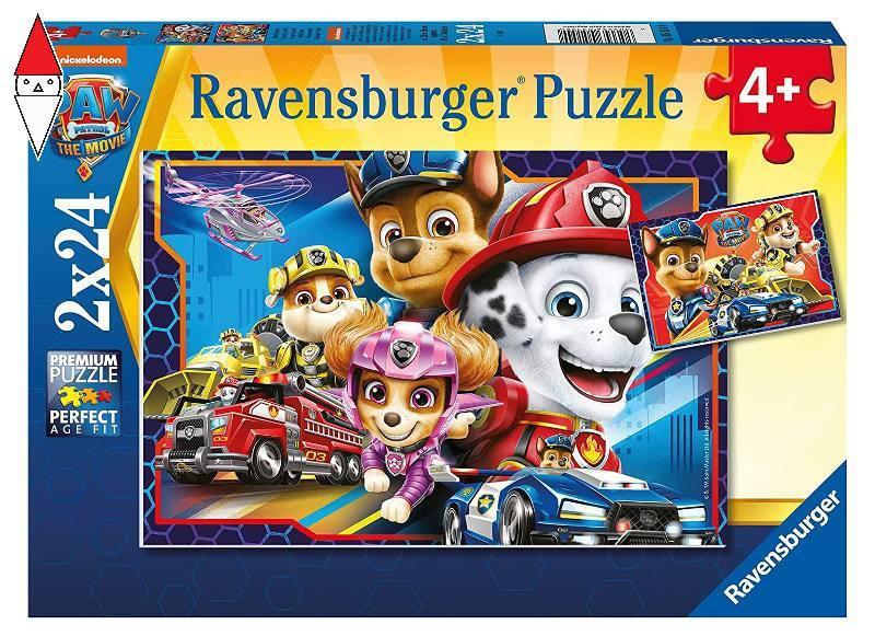 PUZZLE RAVENSBURGER PUZZLE 2X24 PZ PAW PATROL MOVIE