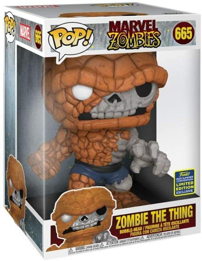 La Cosa Zombie The Thing Convention Exclusive Oversized POP Marvel Zombies #665