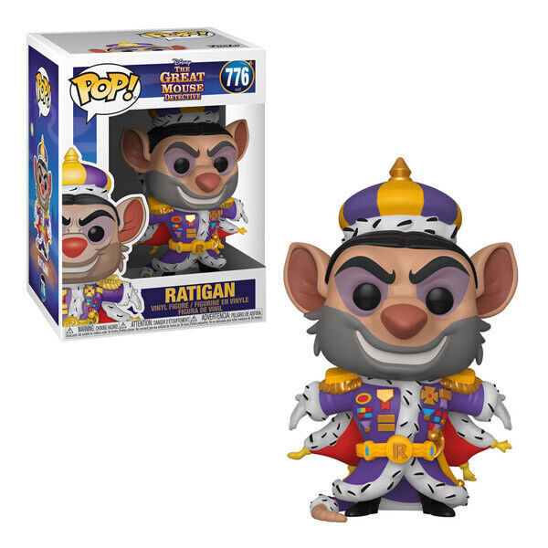 DISNEY GRANDE TOPO DETECTIVE Figura RATIGAN N. 776 FUNKO "POP"
