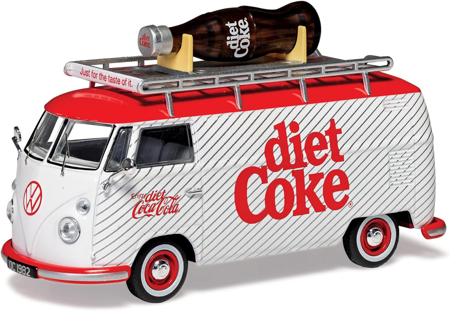 COCA- COLA VOLKSWAGEN CAMPERVAN TYPE 2 (T1) SPLIT SCREEN GIANT DIET CC02747