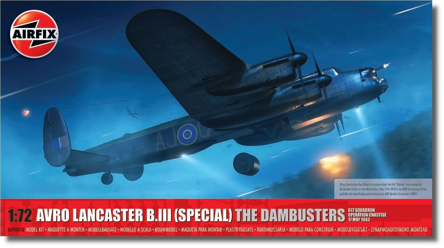 Airfix Avro Lancaster B.III (SPECIAL) 'THE DAMBUSTERS' Model