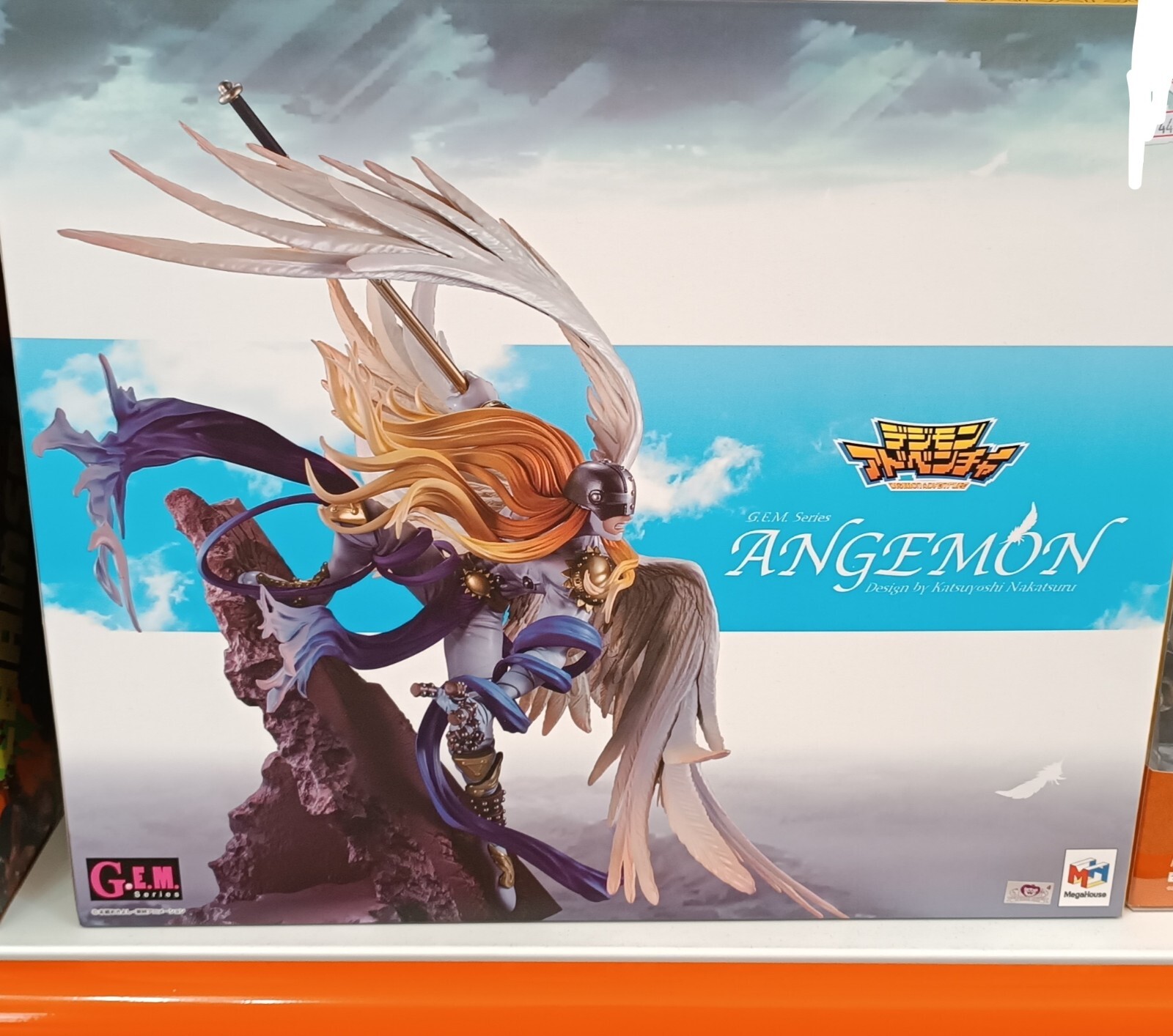 DIGIMON ADVENTURE - Angemon 20th Pvc Figure Precious G.E.M. MegaHouse