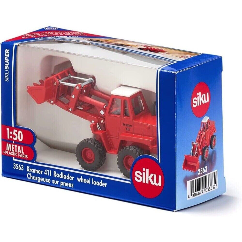 SIKU SUPER  1:50 DIE CAST RUSPA -  PALA GOMMATA KRAMER 411    ART 3563