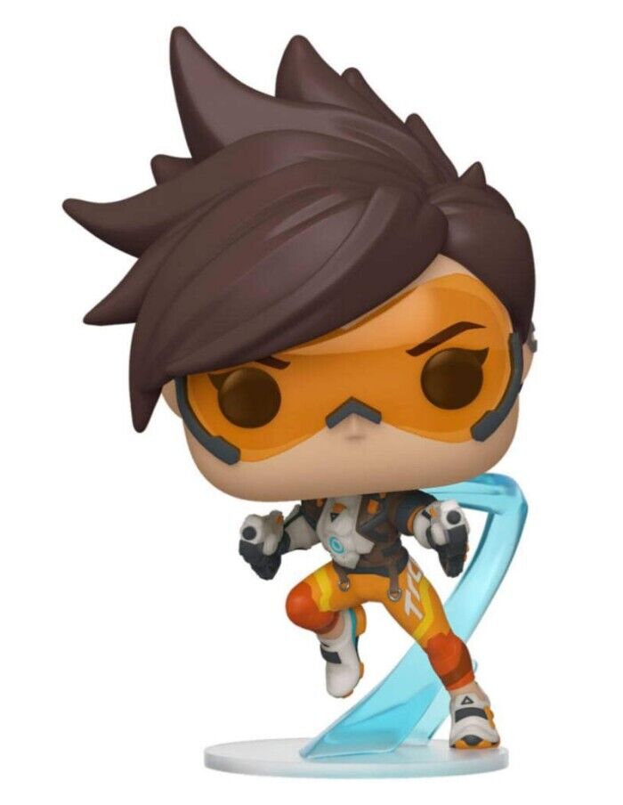 FUNKO POP GAMES OVERWATCH TRACER 550 VINYL FIGURE NEW!