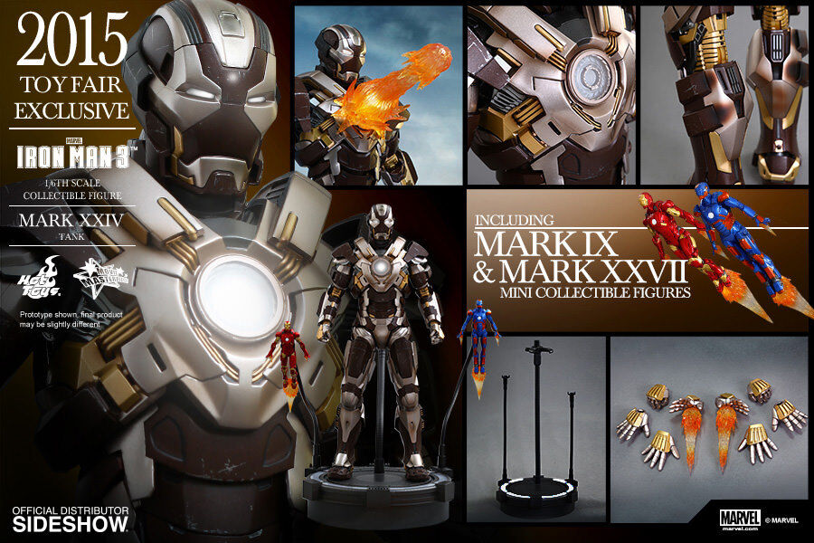 IRON MAN Mark XXIV Tank Version - 12" 1/6 scale - Hot Toys SideShow
