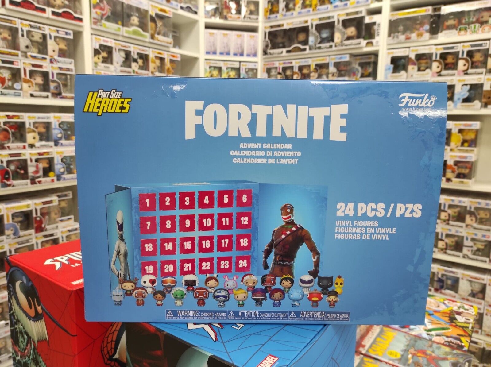 FUNKO POCKET POP FORTNITE EPIC 2019 ADVENT CALENDAR 24PZ AVVENTO LIMITED EDITION