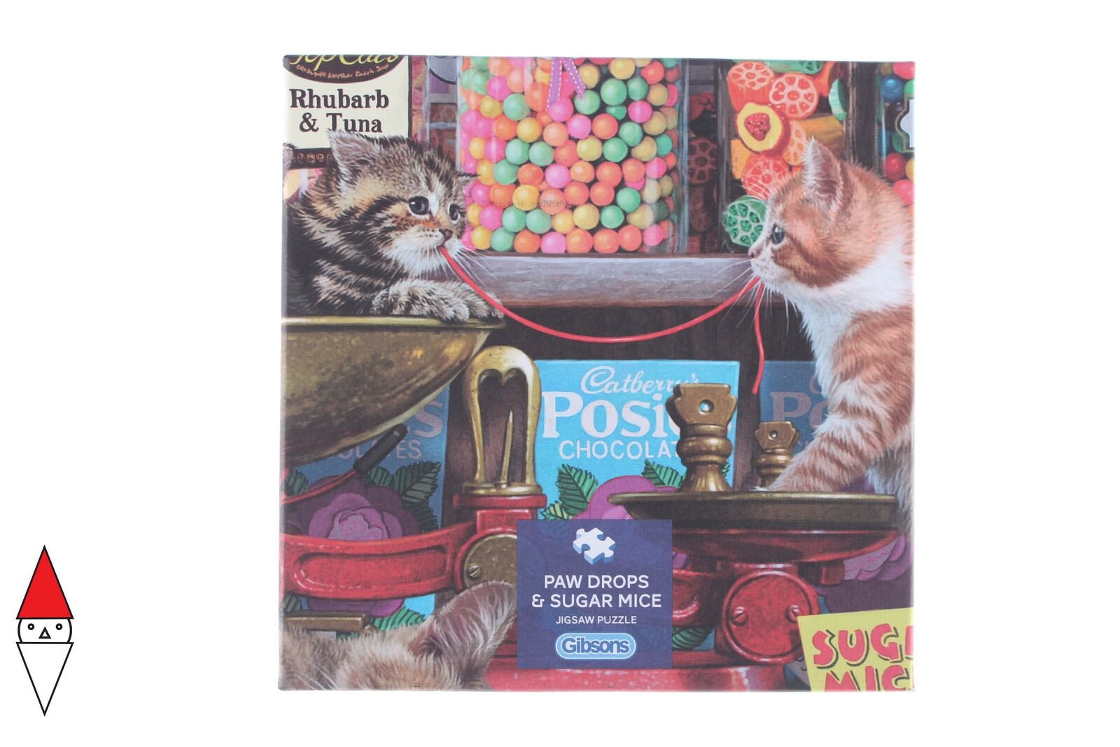 PUZZLE ANIMALI GIBSONS GATTI PAW DROPS AND SUGAR MICE 500 PZ