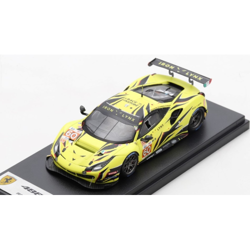 FERRARI 488 GTE EVO IRON LYNX N.60 LE MANS 2022 SCHIAVONI/BALZAN/GIAMM.1:43