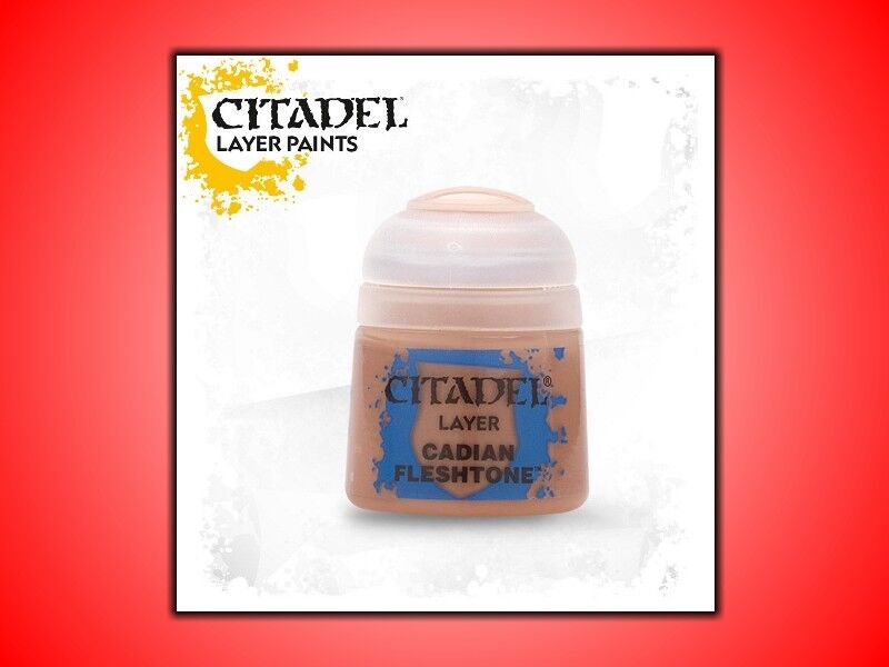 COLORE ACRILICO CITADEL LAYER 12ML CADIAN FLESHSTONE PRODOTTO NUOVO!