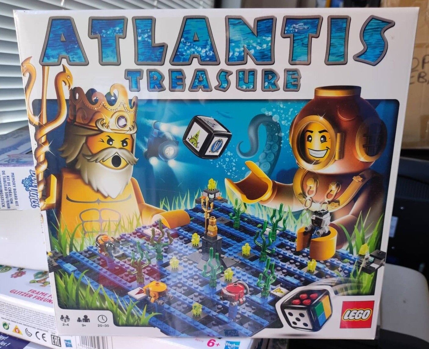 LEGO 3851 GAMES ATLANTIS TREASURE