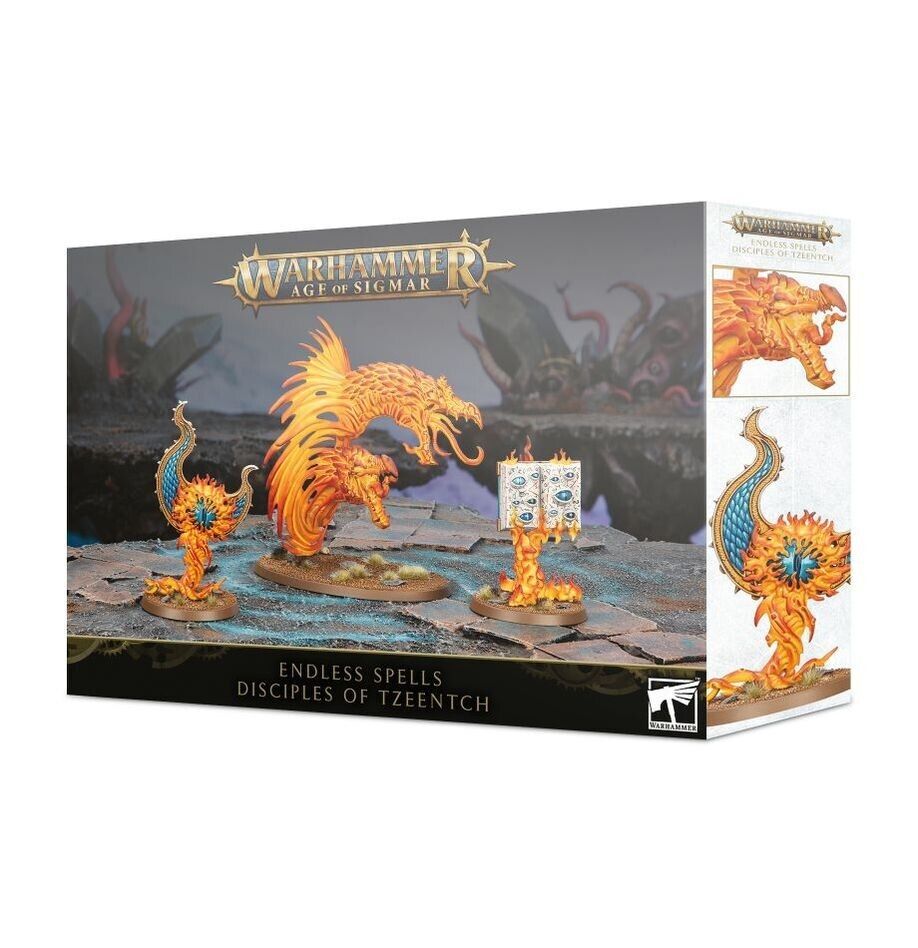 INCANTESIMI PERSISTENTI endless spells DISCIPLES OF TZEENTCH warhammer AGE OF SI